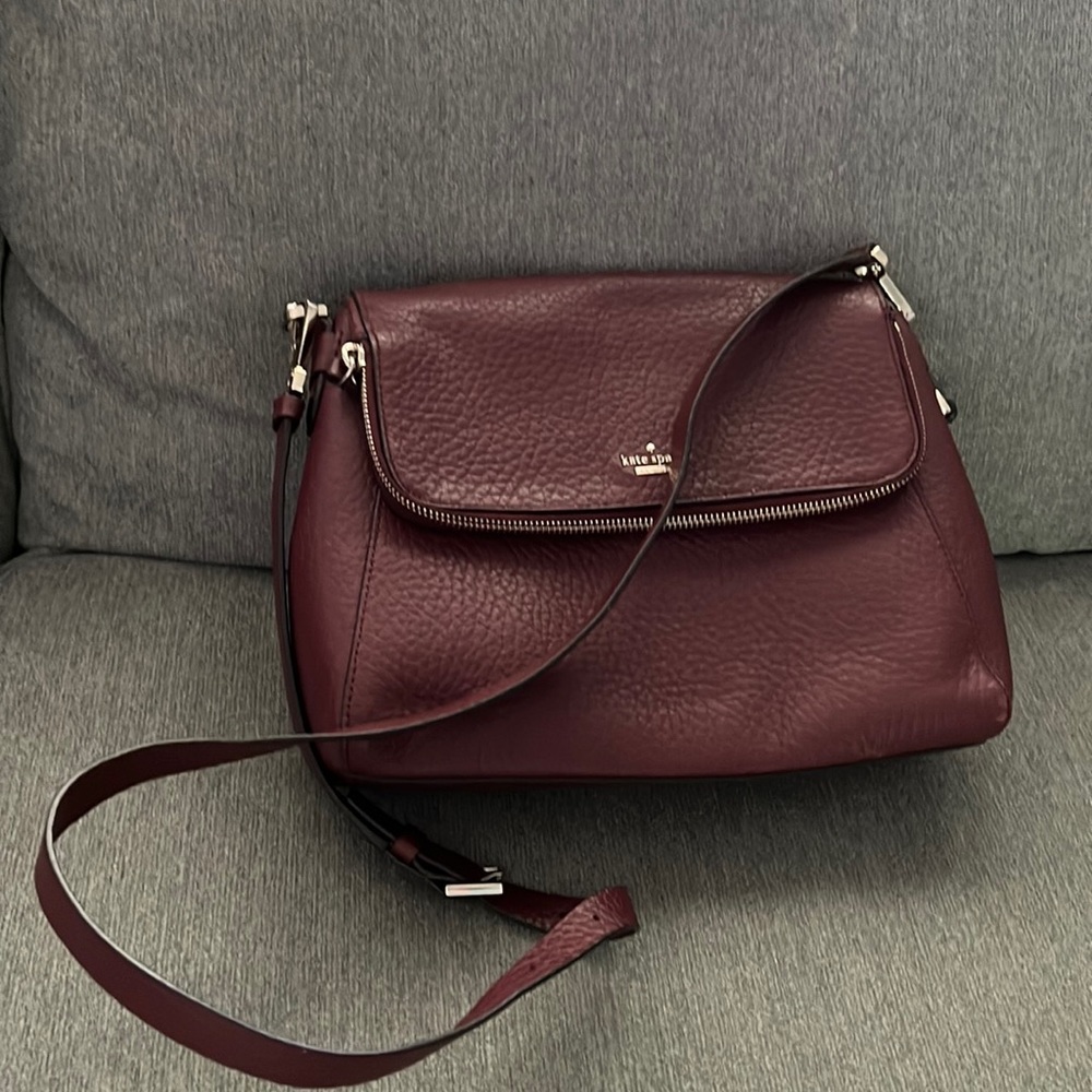 Maroon Kate Spade Crossbody